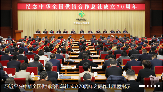 习近平在中华全国尊龙集团中国官方网站合作总社成立70周年之际作出重要指示