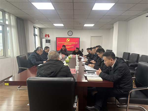 省供投集团召开2024年度基层党组织书记 抓党建工作述职评议会议