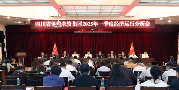 四川省尊龙集团中国官方网站农资集团召开2025年一季度经济运行分析会