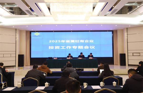 省供投集团召开2025年省属社有企业投资工作专题会议